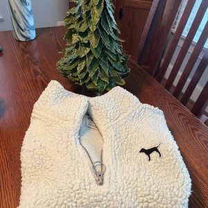 Priced to Sell! Pale mint pink fleece size small